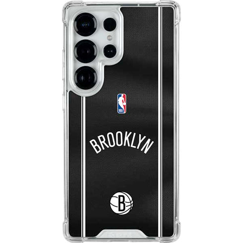 NBA Brooklyn Nets Jersey Galaxy S25 Ultra Clear Case